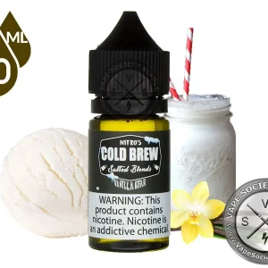 Vanilla Bean NITRO'S COLD BREW SALTED BLENDS 30ml