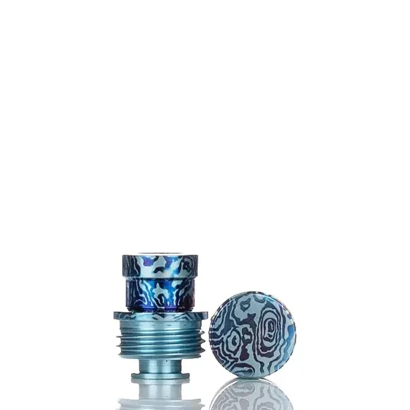 MK MODS Titanium Integrated Drip Tip and Button for CTHULHU AIO - Image 2