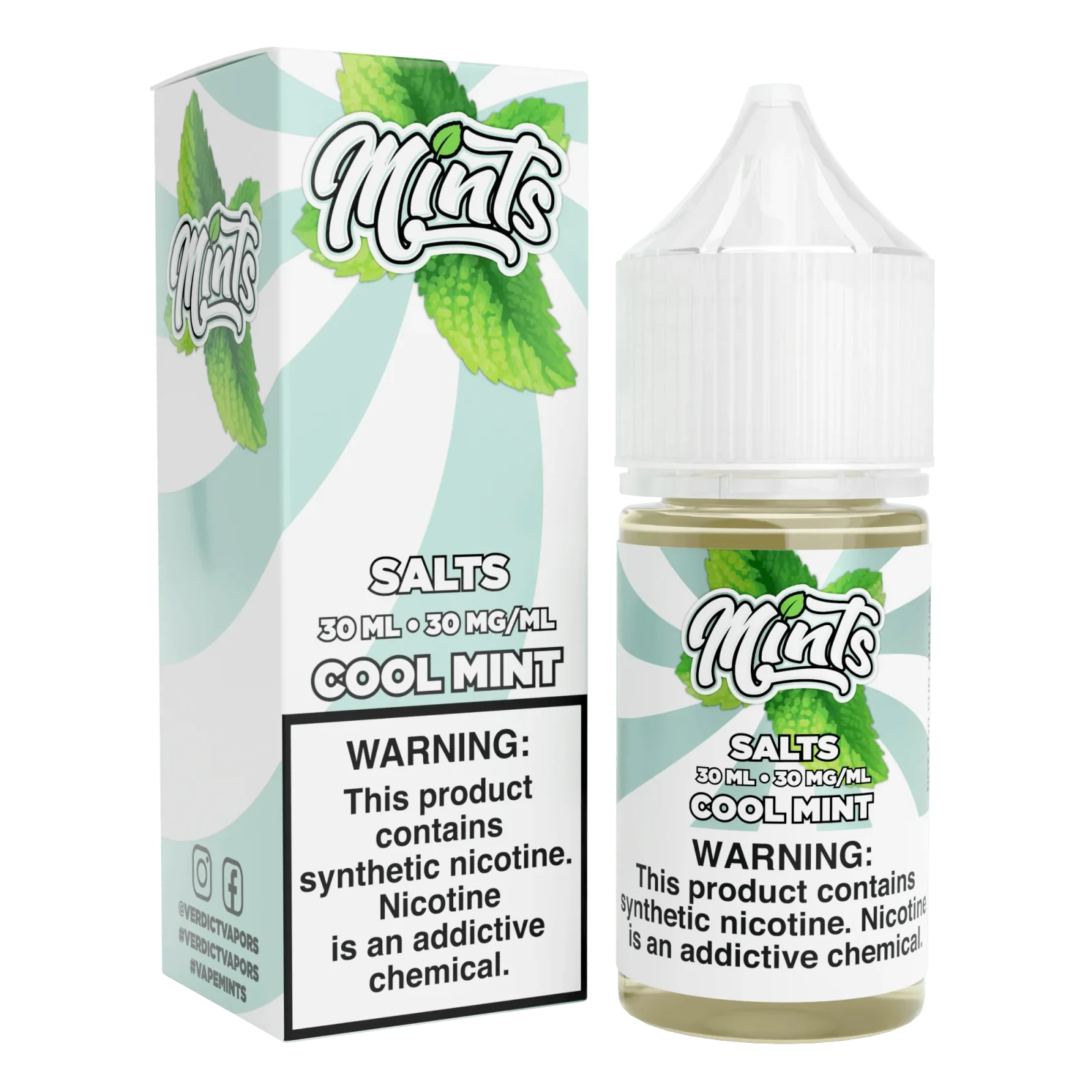 Cool Mint SALT - Mints Vape Co. - 30mL