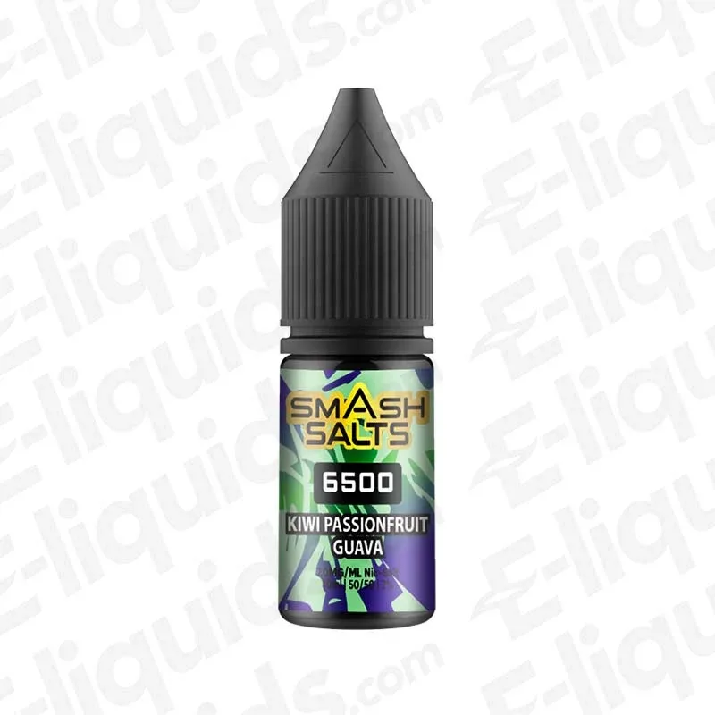 Smash Salts 6500 Kiwi Passionfruit Guava Nic Salt - Image 2