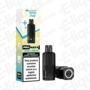 Hayati Pro Max Blue Razz Cherry Prefilled Pod
