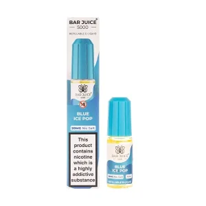 Blue Ice Pop Nic Salt E-Liquid by Bar Juice 5000