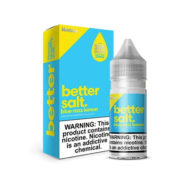 Blue Razz Lemon SALT - Better Salt by Vapetasia - 30mL