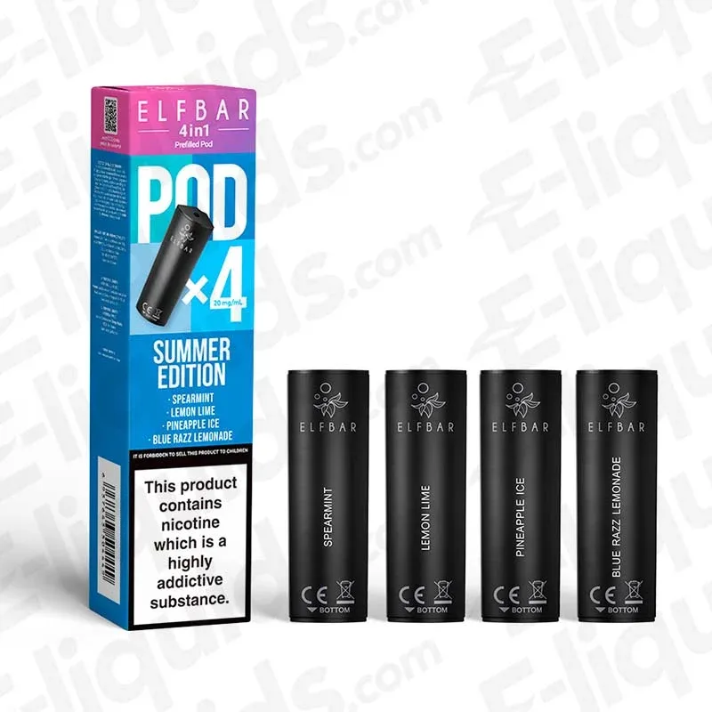 ELF BAR 4-in-1 Summer Edition Prefilled Pod