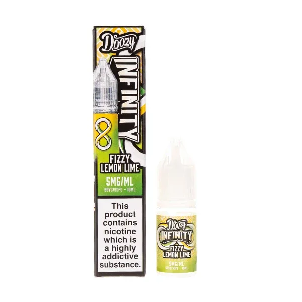 Fizzy Lemon Lime Nic Salt E-Liquid by Doozy Infinity Salts