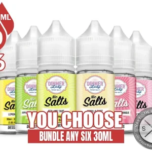 Dinner Lady Salt Bundle 6x30ml (180ml)