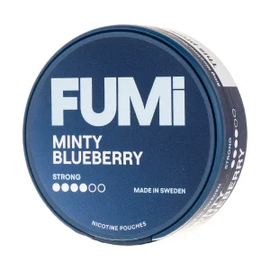 Minty Blueberry Nicotine Pouches by Fumi