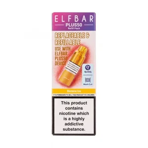 Banana Ice Plus 50 Prefilled Pod + Refill by Elf Bar