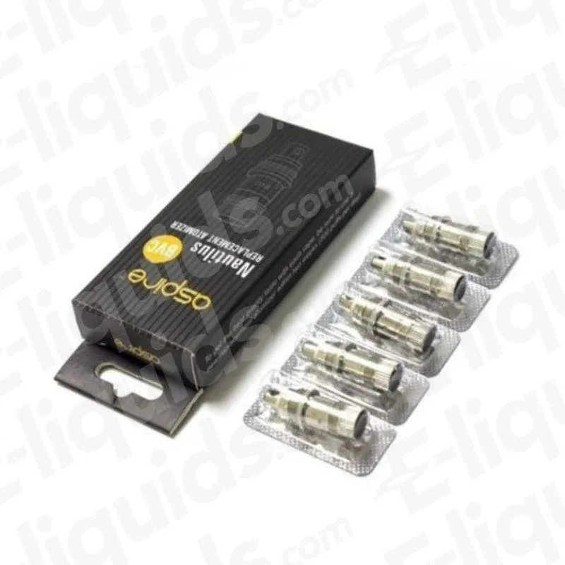 Aspire Nautilus BVC 1.8 Ohm Pod (Pack of 5)