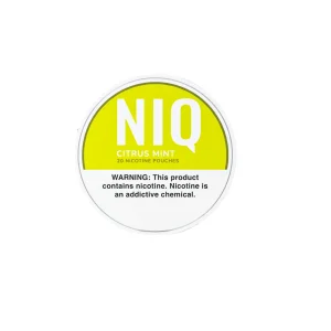 NIQ Pouches Citrus Mint