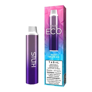 STLTH ECO Disposable Vape Device - Razzy Grape Ice