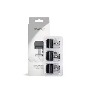 Smok Novo 3 Replacements Pods (Mesh 0.8Ω, 2mL, 3-Pack)