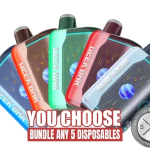 [5-Pack] Geek Bar Pulse X2 Disposable Bundle