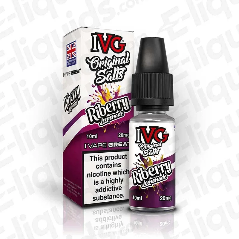 IVG Original Salts Riberry Lemonade Nic Salt - Image 2