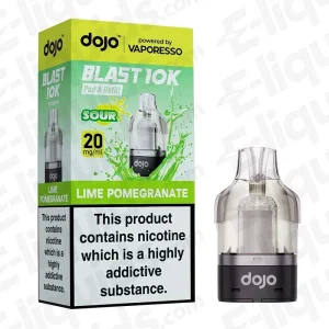 Vaporesso Dojo Blast 10K Lime Pomegranate Prefilled Pod