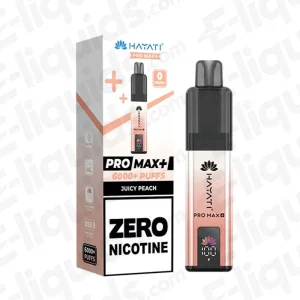Hayati Pro Max+ 6K Juicy Peach Prefilled Pod Kit 0mg