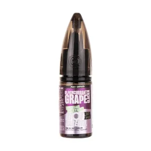 Blackcurrant Grape Grazier Nic Salt E-Liquid by Riot Squad Bar Edtn