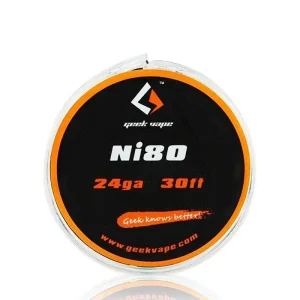 GeekVape Ni80 Wire Spool 24GA/26GA/28GA 30ft