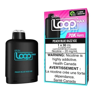 STLTH Loop Max E-Liquid Pod Pack - Peach Blue Razz Ice 30ml