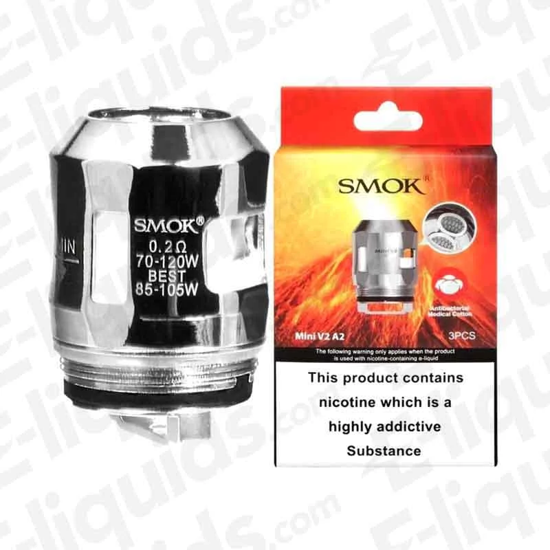 Smok TFV-Mini V2 Replacement Vape Coils (Pack of 3) - Image 2