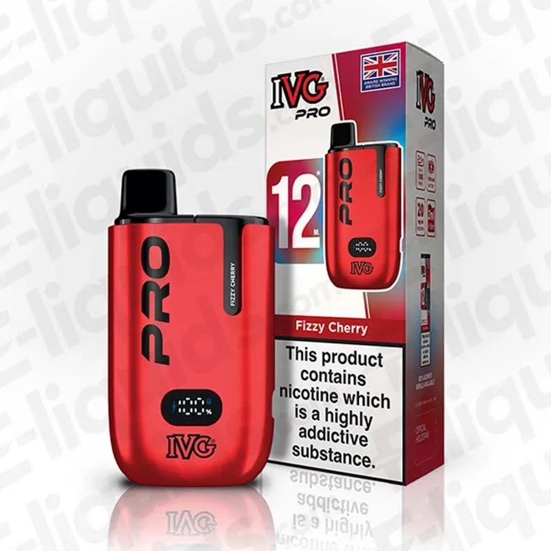 IVG Pro 12 20mg Fizzy Cherry Prefilled Pod Kit