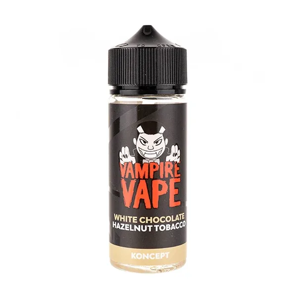 White Chocolate Hazelnut Tobacco 100ml Shortfill by Vampire Vape