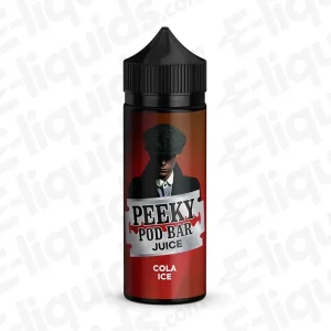 Peeky Pod Bar Cola Ice 50/50 100ml Shortfill