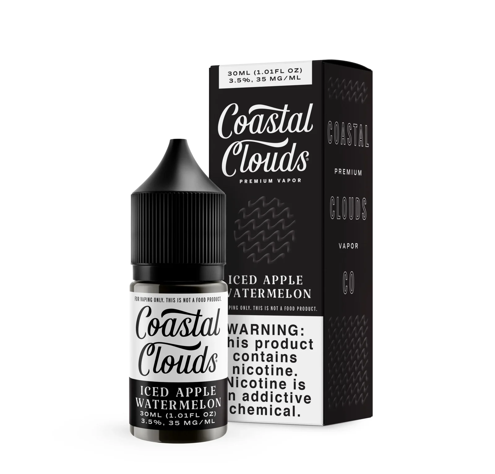ICED Apple Watermelon SALT - Coastal Clouds - 30mL