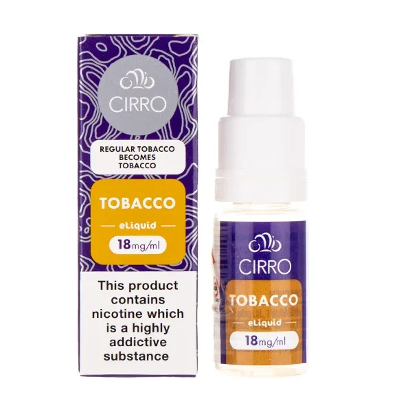 Tobacco E-Liquid by Cirro - Image 2