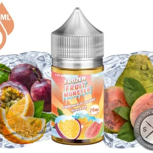 Passionfruit Orange Guava Ice Frozen Fruit Monster Salt 30ml