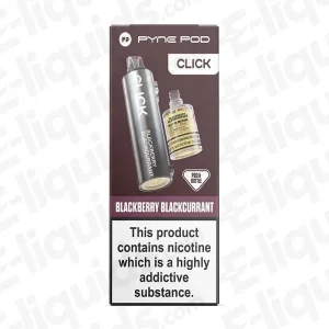 Pyne Pod Click 50K Blackberry Blackcurrant Prefilled Pods