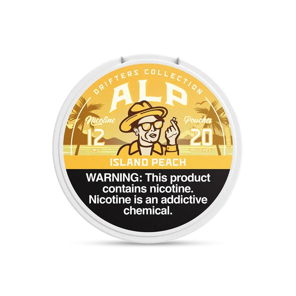 Island Peach - ALP Nicotine Pouches - 20ct