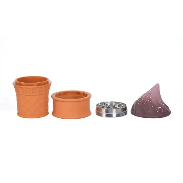 Ice Cream Design Grinder 61mm - Image 2