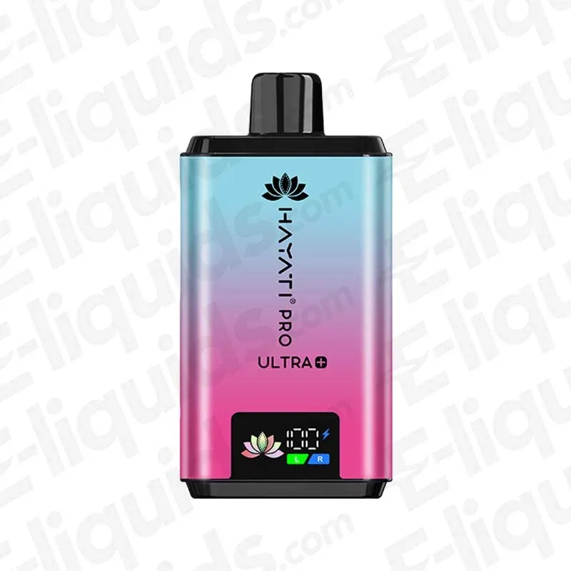 Hayati Pro Ultra+ 25K Fruit Bomb / Straw' Watermelon B'Gum Prefilled Pod Kit