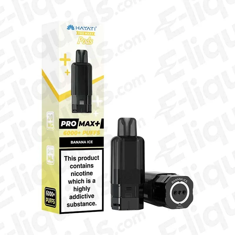 Hayati Pro Max Banana Ice Prefilled Pod