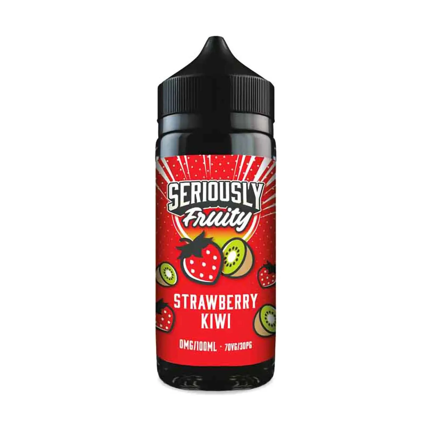 Doozy Vape Co Strawberry Kiwi Seriously Fruity 100ml Shortfill Vape Juice