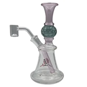 7.5" Chill Glass Golf Ball Water Pipe Transparent Colors