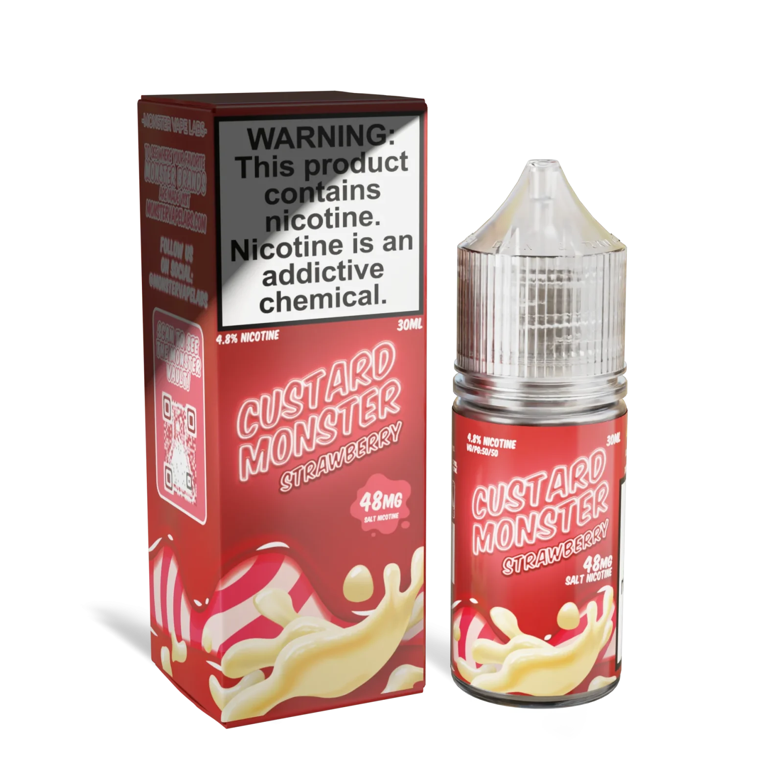 Custard Monster Strawberry Vape Juice