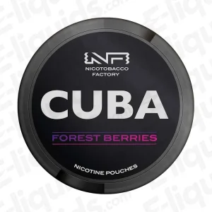 CUBA Black Forest Berries Nicotine Pouches