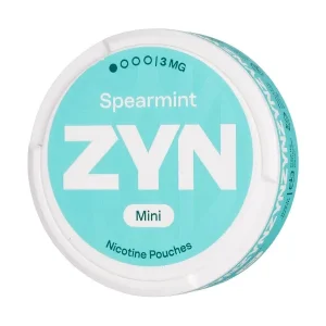 Spearmint Mini Low Nicotine Pouches by Zyn