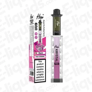 Higo Krystal Pro 600 Pink Lemonade Prefilled Pod Kit