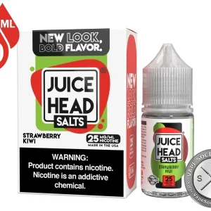 Strawberry Kiwi By Juice Head Salts 30ml