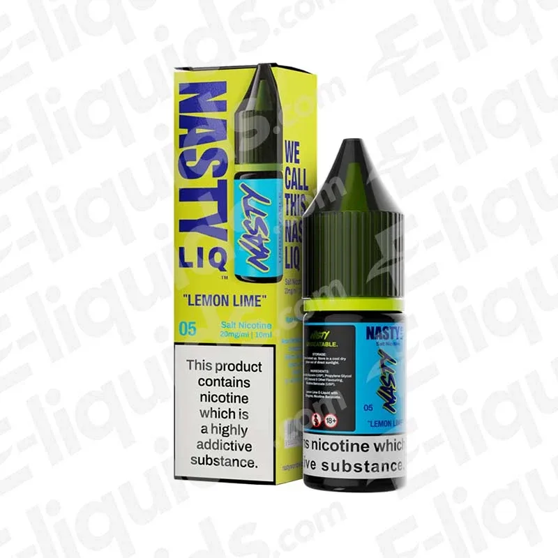 Nasty Juice Lemon Lime Nic Salt