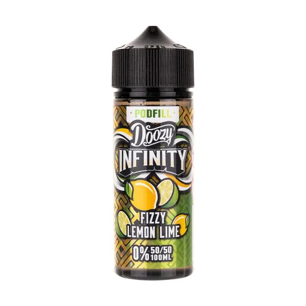 Fizzy Lemon Lime 100ml (50/50) Shortfill E-Liquid by Doozy Infinity