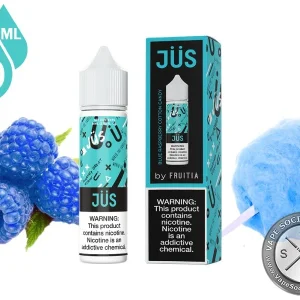 Blue Raspberry Cotton Candy JUS FRUITIA 60ml