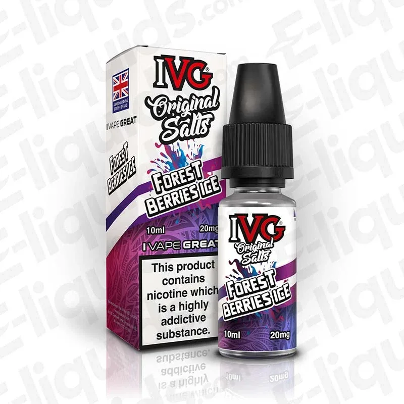 IVG Original Salts Forest Berries Ice Nic Salt - Image 2