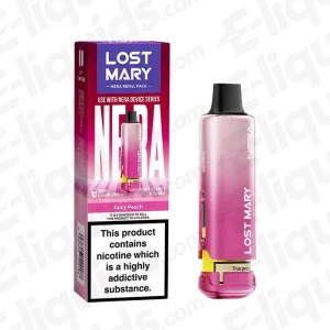 Lost Mary NERA 15K Juicy Peach Prefilled Pod
