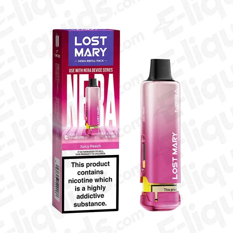 Lost Mary NERA 15K Juicy Peach Prefilled Pod