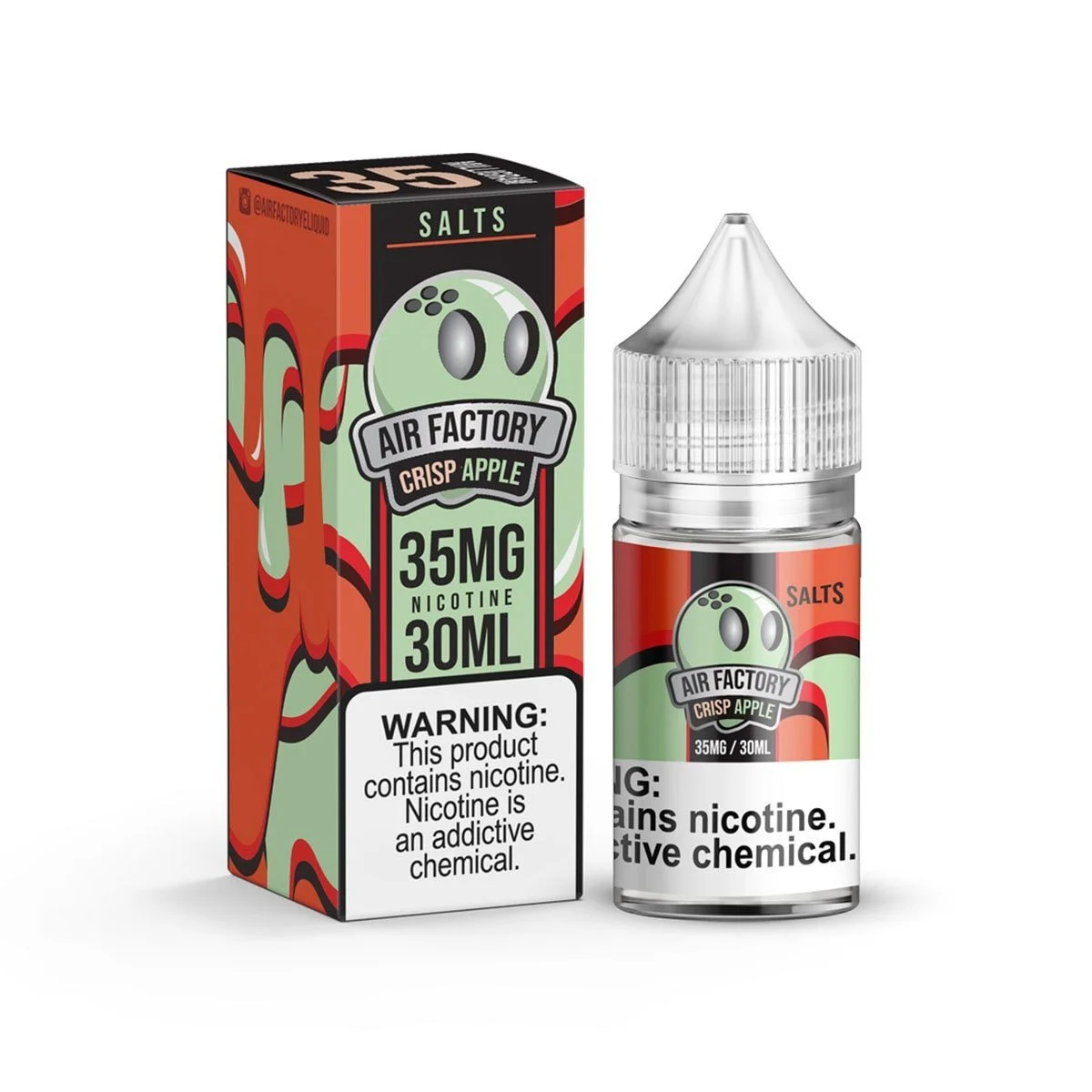 Crisp Apple Air Factory Salts 30mL
