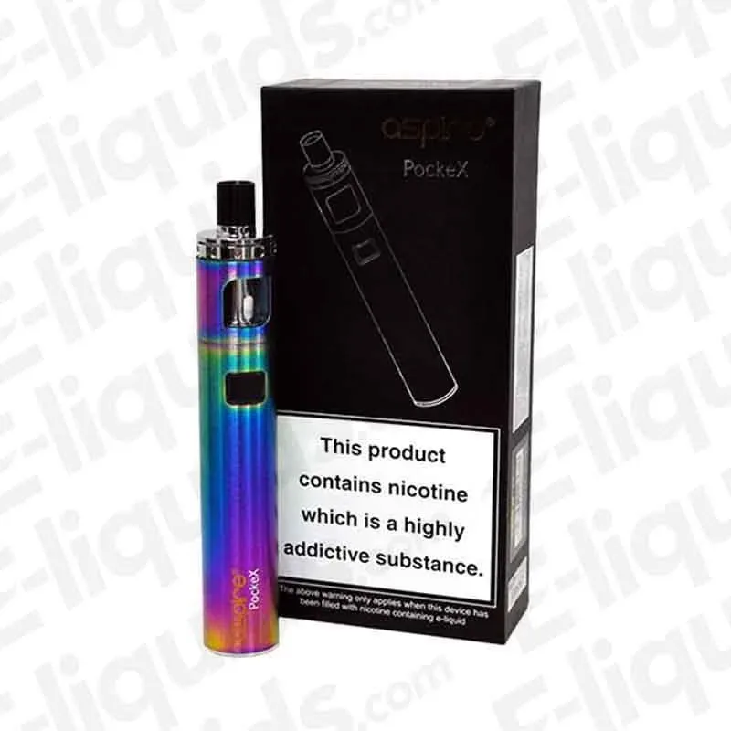 Aspire PockeX AIO Rainbow Vape Kit
